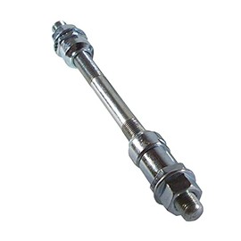 cyclingcolors Rear Axle 3/8 Inch x 155 mm Bicycle Universal Axle Solid Hub Rear Wheel Vintage Vintage Vintage Cycling MTB Racing Bike Fixie Single Speed