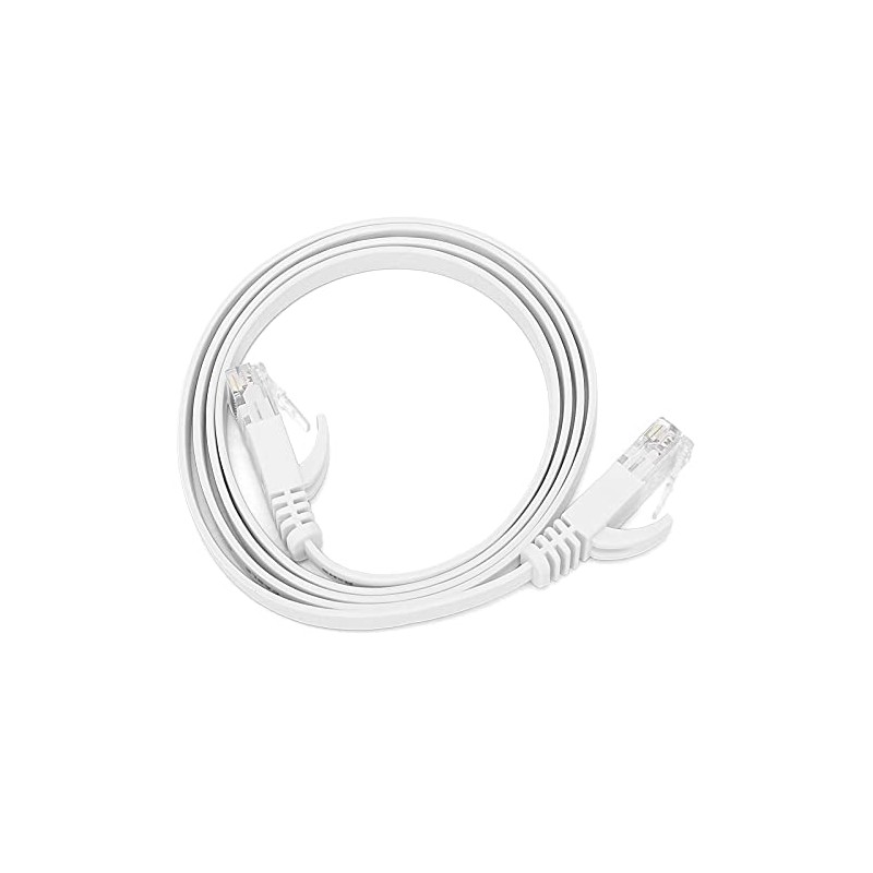 FTVOGUE Cable Ethernet Plano Cat6 Gigabit 8 N?cleos Par Trenzado