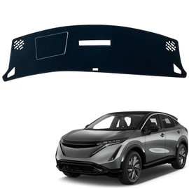 KEEGTBOX Dash Mat Cover Interior Dashboard Protector pad Compatible with Nissan Ariya Engage Evolve Platinum 2023 2024 2025 Dashboard Mat Covers Accessories