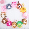 Niceup 24 Pack Mini Stuffed Animals Coin Purse for Party