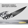 Kitchen Knife Sets with Block -15 PCS Knife Set with