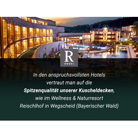 ZOLLNER Cuddly Blanket in 150 x 200 cm - 100% Cotton - Timeless Waffle Pattern - Wrinkle-Resistant and Breathable Couch Blanket in White - Washable up to 60°C - Hotel Linen Quality - Oeko Tex®