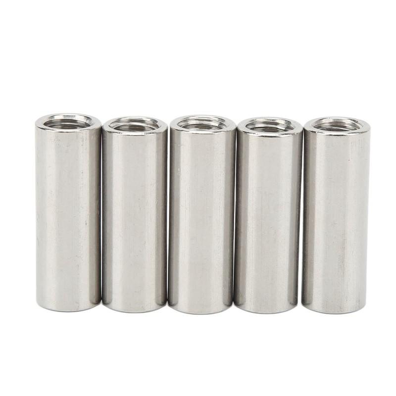Tissting Pack of 5 Long Rod Nuts M12 x 1.75