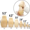 Blank Russian Nesting Dolls Lot 3 Sets by 7 pcs