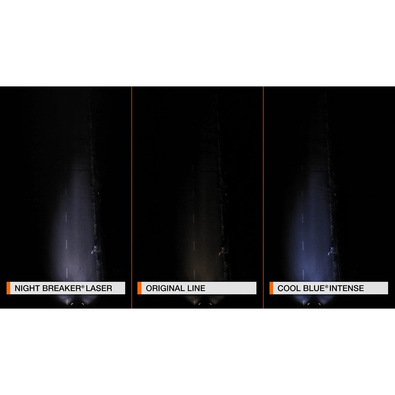 OSRAM COOL BLUE INTENSE H4, 100% más de brillo, hasta