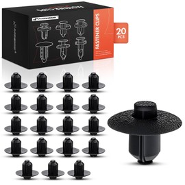 A-Premium 20 PCS Car Retainer Fastener Push Pin Clips Engine Side Cover Compatible with Toyota Camry RAV4 Prius Highlander Avalon Sequoia FJ Cruiser Land Cruiser Celica Paseo Lexus GX460 LX570 ES300