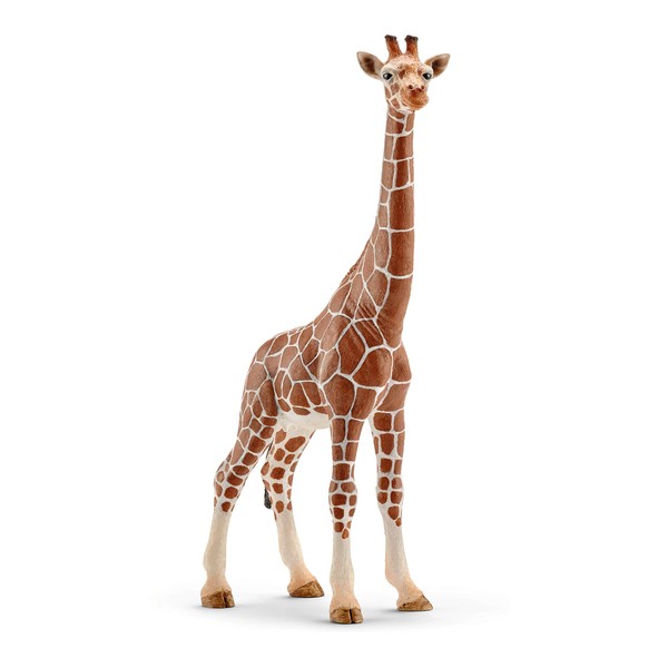 SCHLEICH Wild Life Giraffe Female Educational Figurine for Kids Ages 3-8