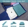 Primasole - Alfombrilla plegable para yoga, pilates, 1/4 de grosor,