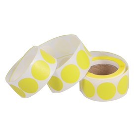 Operitacx 500pcs Roll Present Tags Sticker Color Dots Stickers Wedding Decoration Label Sticker Printable Labels Tag Present Stickers Christmas STO Bag Stickers Round Point Stickers