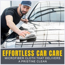 Towelogy® Professional Exterior Car Cleaning & Washing Cloths Large Premium Microfibre Lint Free Auto Detailing Polishing Towels 3 Pack