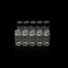 Crystal Clear Sample Bottles, Screw Cap, Laboratory Vials, Essential Oil