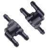 2Pcs Windscreen Washer Wiper Nozzle Check Valve 3 Way Car