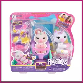 Fingerlings Unicorn Playset Interactive Baby Monkey 70+ Sounds Ages 5+