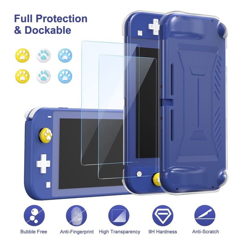 InnoAura Switch Lite Funda 15 en 1 Switch Lite Accesorios
