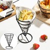 Hemoton French Fries Stand,French Fry Holder French Fries Cone Holder