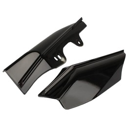 Motorcycle Engine Mid Frame Air Deflector Heat Shield for Harley Street Touring Electra 2001-2008