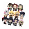 17pcs Anime Plush Doll for Kids Cartoon Cute High Resilience