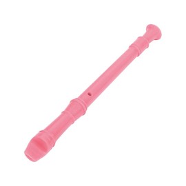 Levemolo Boy Girl's Abs Recorder Flute Pink Music Wind Instrument for Beginners for Boys and Girls Music Learning and Coordination Practice