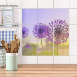 Creatisto Tile Film for Kitchen and Bathroom, Tile Sticker Removable, Beautify Tiles, Stick-On Tiles for Bathroom and Kitchen Tiles, Design: Space Traveller