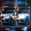 RGOAANC 2PCS Ceramic H4 9003 HB2 Wiring Harness Headlight Socket,