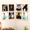 upsimples 8 Pack Vinyl Record Wall Mount Shelves, 12" Vinyl