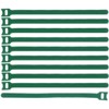 Velcro Cable Ties 300 x 28 mm Green Pack of