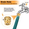 Vacuum Breaker Hose Bib Backflow Preventer, 3/4 Inch, Anti-Siphon Vacuum