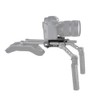 NICEYRIG Universal Base Plate Quick Release Clamp with 15mm Rod