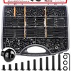 Twidec/633PCS M6 Bolt Assortment Kit 12.9 Grade M6x10/12/14/16/20/25/30/35/40/45mm Button Head