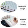 24Pcs Expense Tracker, A6 6 Holes Binder Refill Paper Budget