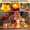 kzfuli Christmas Village Blow Molded Light Cord, Christmas Village Lights,