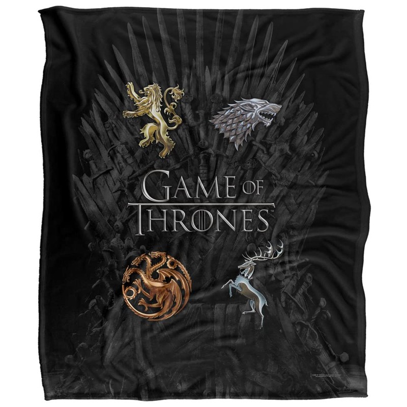 Game of THRONESGame of Thrones Silky Cuddly Blanket, Optimal Soft,