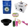 Waxness Azulene Stripless Waxing Kit with 2.2 LB Wax Bag,
