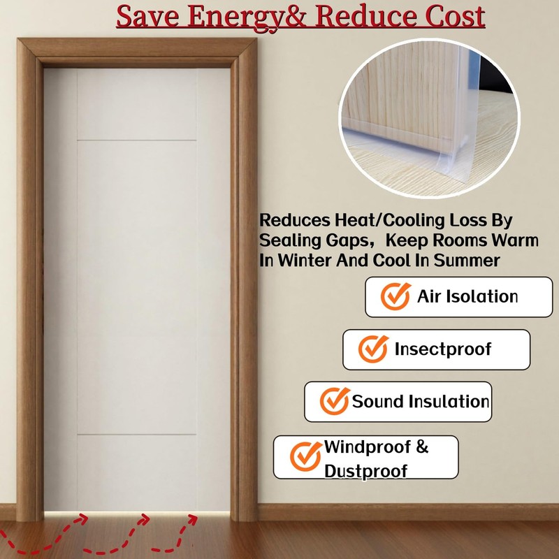 T Shape Door Seal Strip for Door & Windows Gaps，Draft