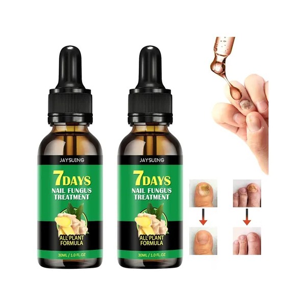 Suero Uñas Jengibre 7 Días Cuidado 2pc