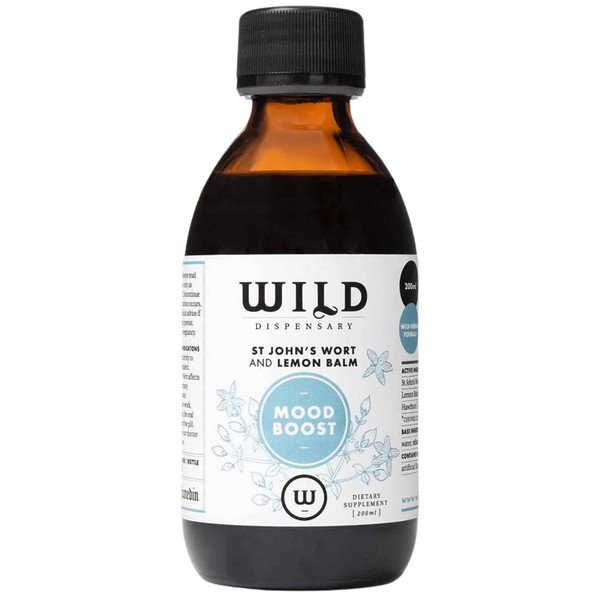 Wild Dispensary Mood Boost Tonic 200ml - St John's Wort & Lemon Balm