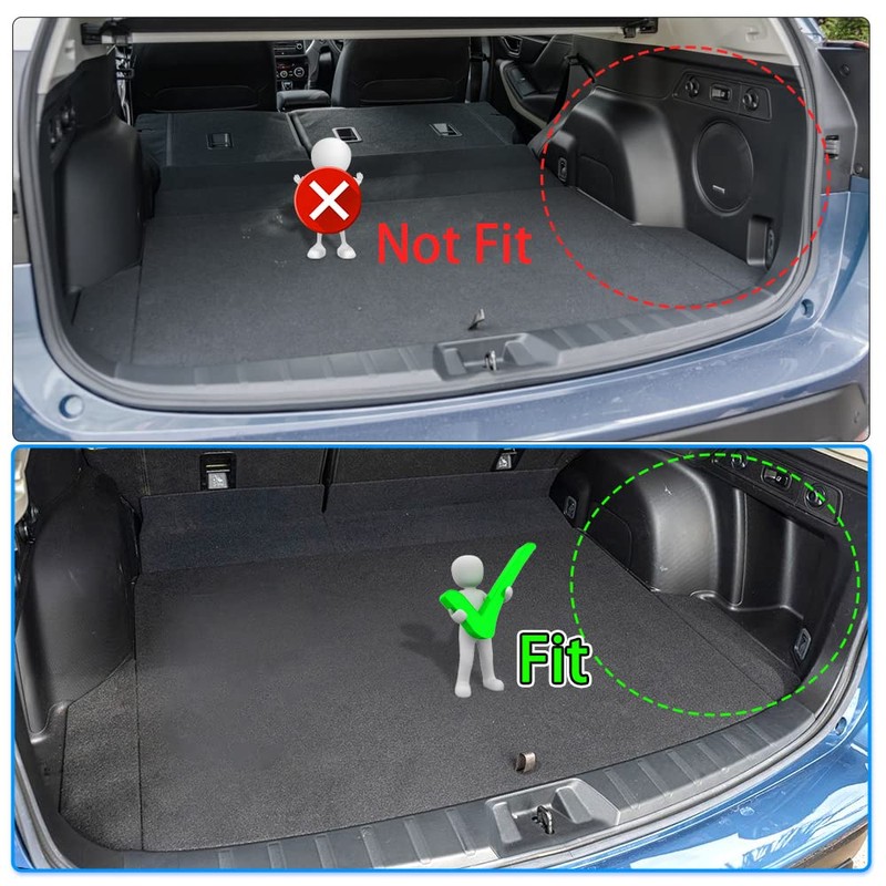 Powerty Trunk Mat for 2019-2024 2025 Subaru Forester Accessories Cargo