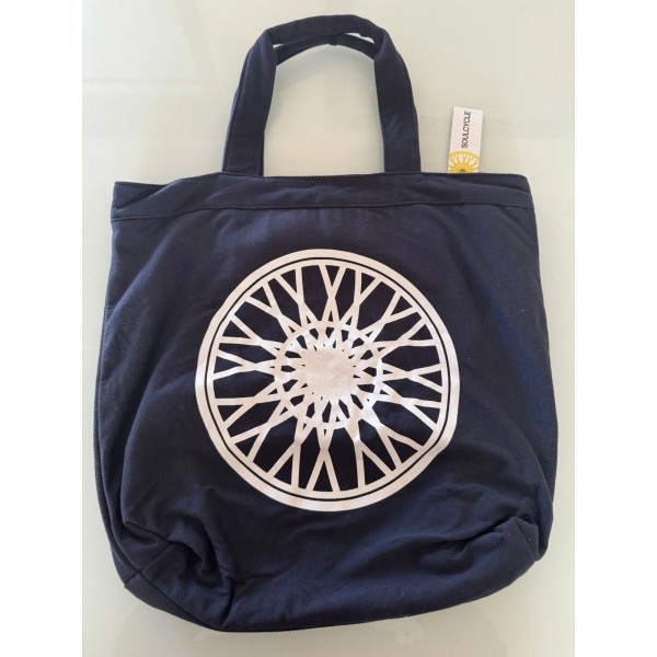 SoulCycle Wheel Tote Bag NWT Blue