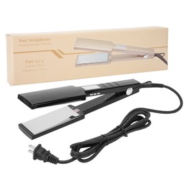 Electric Hair Curling Straightener Negative Ion Ceramic Hair Styling Tool 110‑240VUS Plug