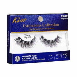 Kiss Extensions Collection Eye Lashes Russian Volume 8 pack