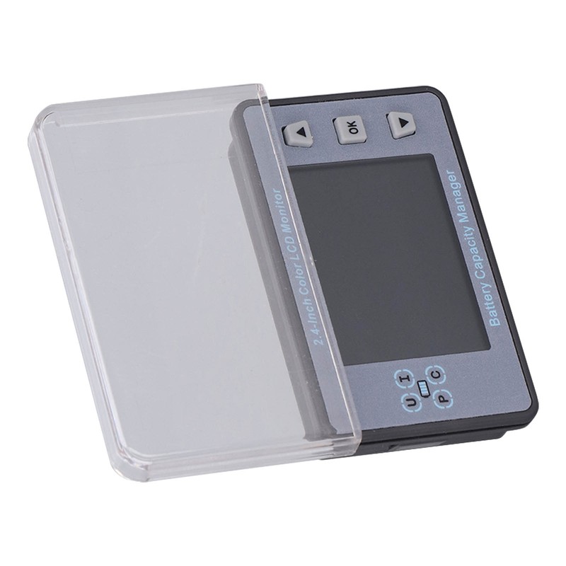Voltmeter Coulometer Wireless Battery Capacity Manager Monitor with 2.4in Color
