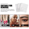 Healeved 200 Wattepads zum Entfernen von Make-up, Gesichtsreinigungspads für die