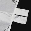HeichkelL Transparent Curtain Burnout 1 Piece Voile Curtain Modern Curtain