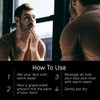 Brickell Men's Purifying Charcoal Face Wash for Men, Natural and