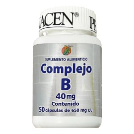 Suplemento De Complejo B 50 Capulas Pronacen Sin Sabor