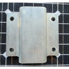 EM Boat Trailer Aluminum Hat Bracket Bow V Guide Channel Bunk Support 2" IW 3/8"