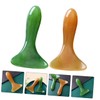 Mikinona 2pcs Wear Resistant Guasha Tool Manual Body Massager Scraping