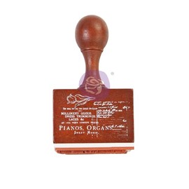 French Blue Collection Wooden Stamp - 1 pc, 2.25"x1.5" Stamp Size Rubber Stamp Scrapbook Supplies Material for Craft Notebooksdecoupage Album Journals Planners Art Journaling Bullet