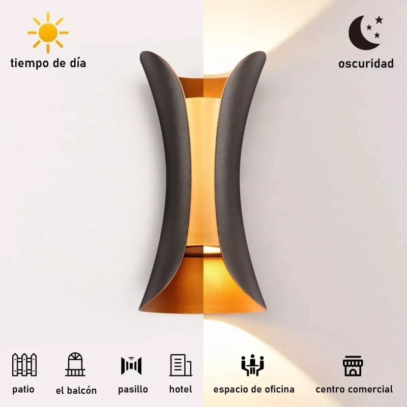 CL Lampara Led De Pared Para Interior Exterior De 6w