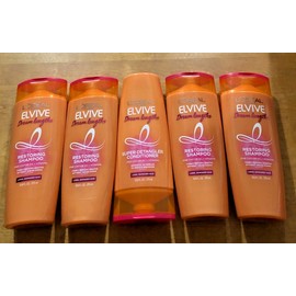 Elvive 5 Loreal Elvive Dream Lengths Restoring Shampoos & Conditioner 12.6oz